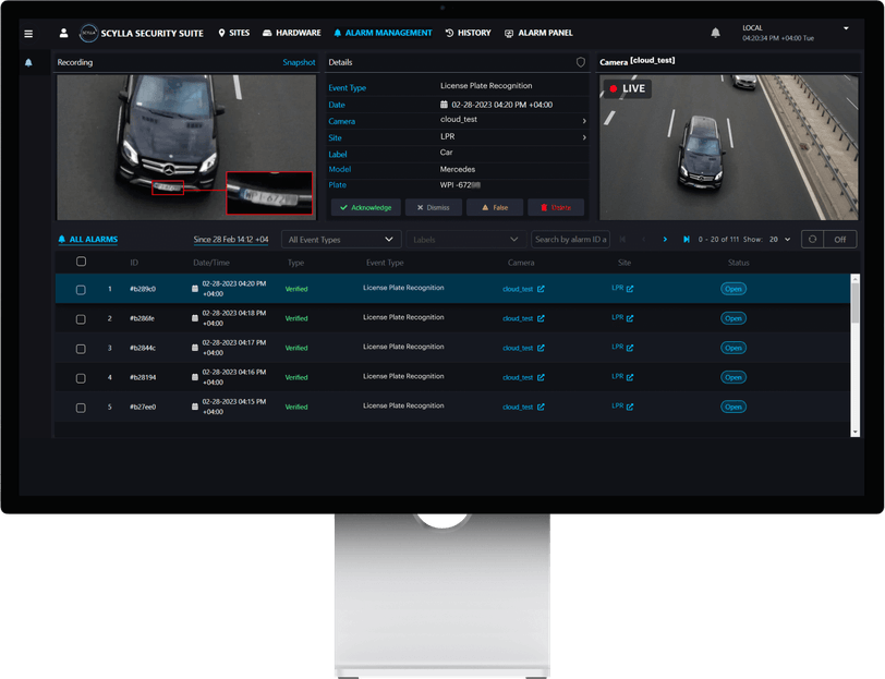 Scylla VIT dashboard