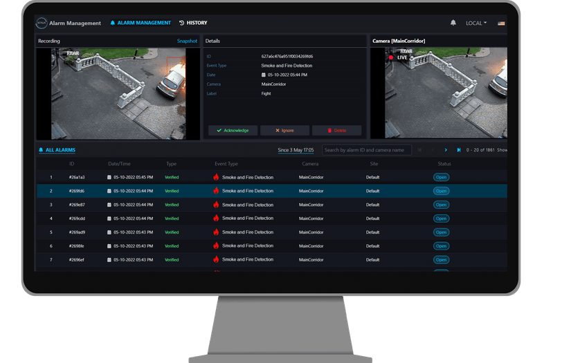 Scylla EHD dashboard