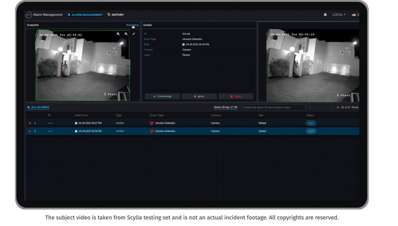 Perimeter intrusion detection system