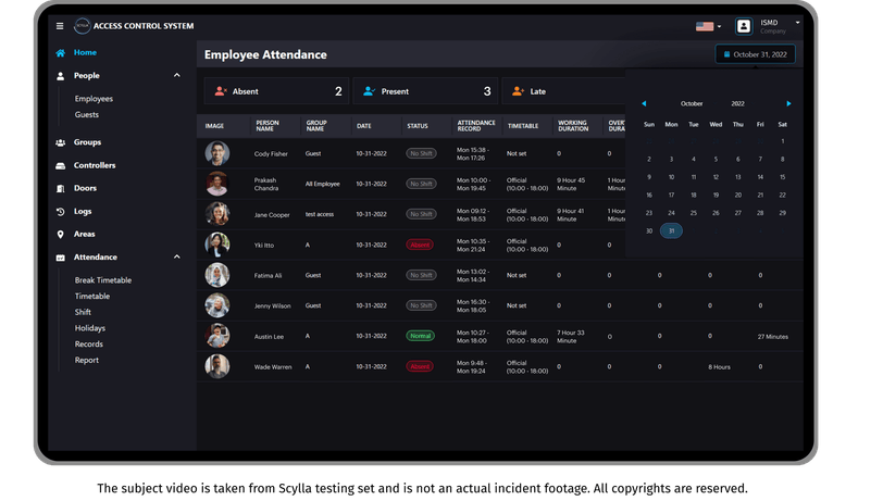 Attendance Tracking Process