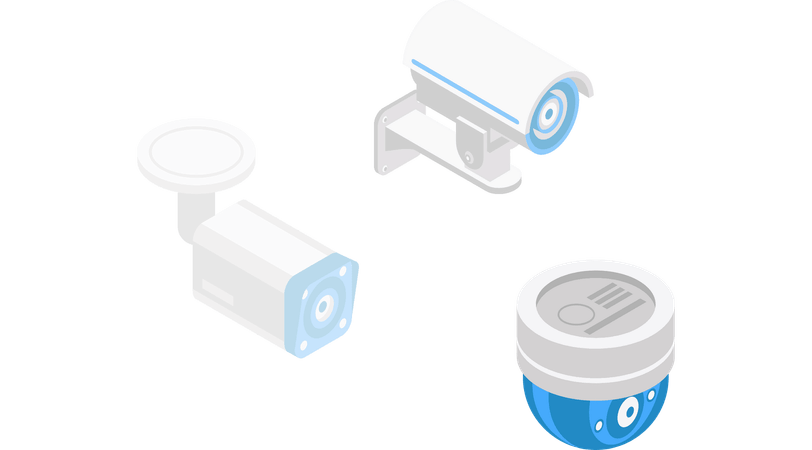 Surveillance cameras