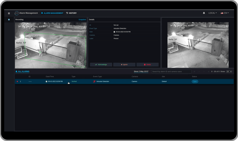 Intruders detection