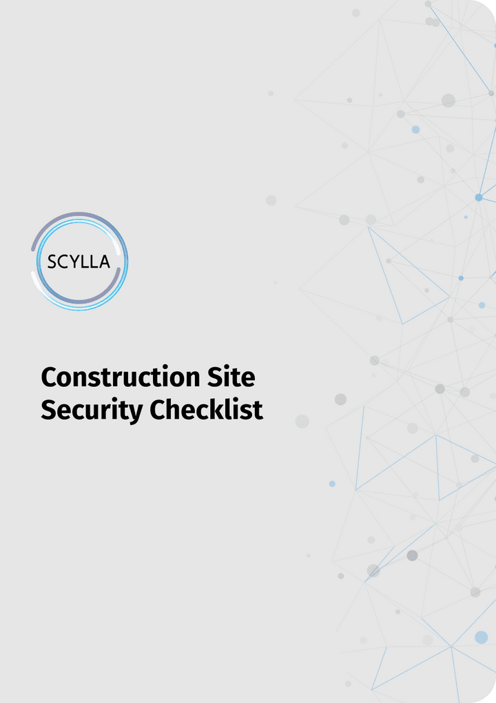 Construction Site Security Checklist