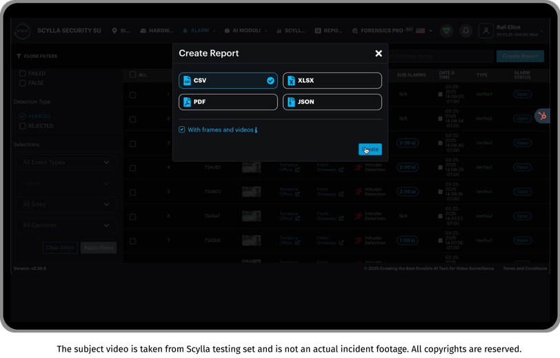 Advanced visible weapon detection