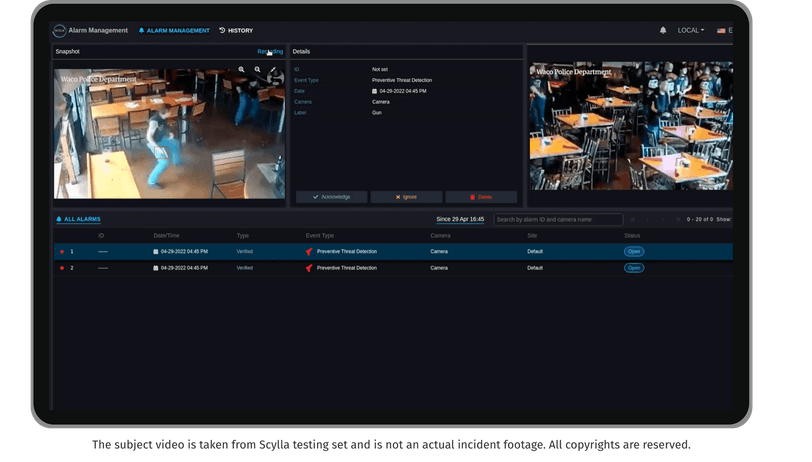 Gun detection system