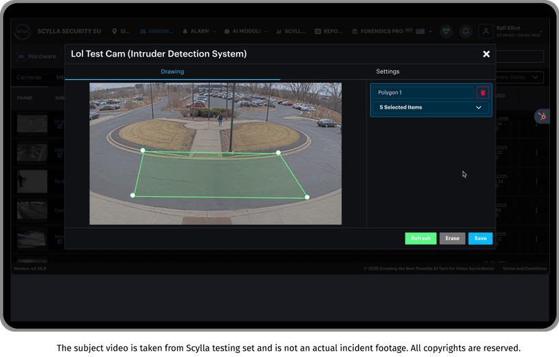 Advanced visible weapon detection