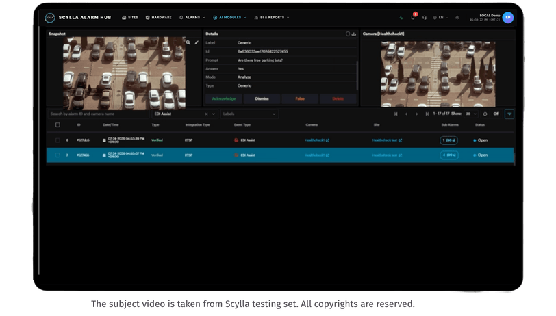Adapt monitoring to specific public safety needs